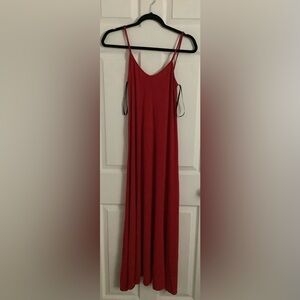 Maxi dress, loveappella Red lipstick, NWOT